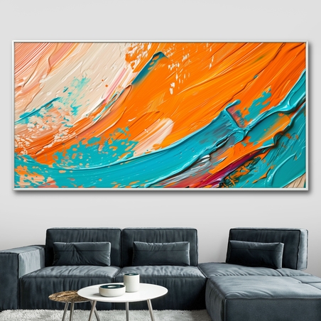 תמונת קנבס בסגנון אבסטרקט 