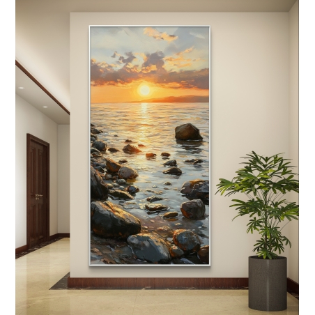 תמונה מודפסת על קנבס לאורך 