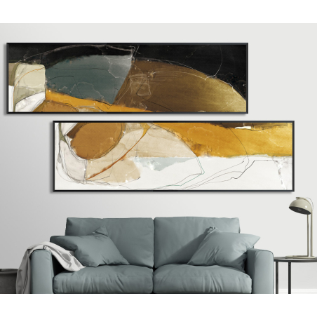 זוג תמונות ממוסגרות רוחב דגם  83555