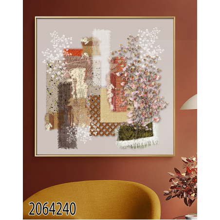 תמונה מעוצבת על קנבס כותנה דגם 2064240
