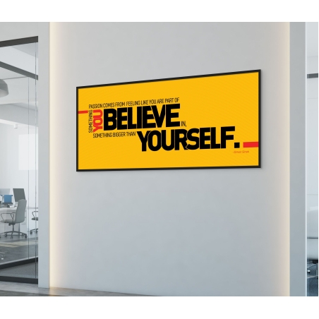 תמונת קנבס למשרד השראה ומוטיבציה 