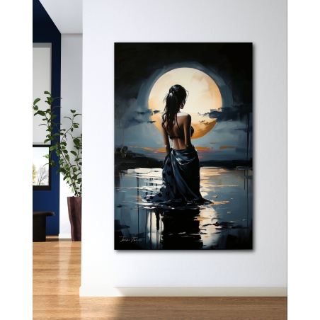 תמונת קנבס בסגנון רומנטי 