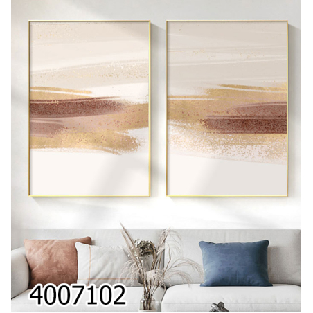 זוג תמונות  לסלון דגם 4007102