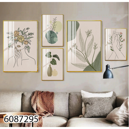 סט מעוצב לסלון 5 חלקים דגם 6087295