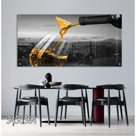 תמונה לסלון לפינת אוכל או למשרד על קנבס או זכוכית במבחר מידות דגם-3456364