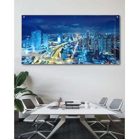 תמונת זכוכית לסלון מהממת 