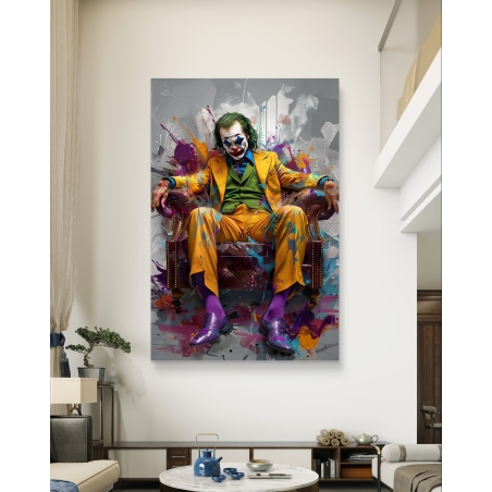 תמונת קנבס צבעונית - בסגנון מודרני ועכשווי 