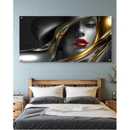 תמונת זכוכית לסלון או לחדר שינה 