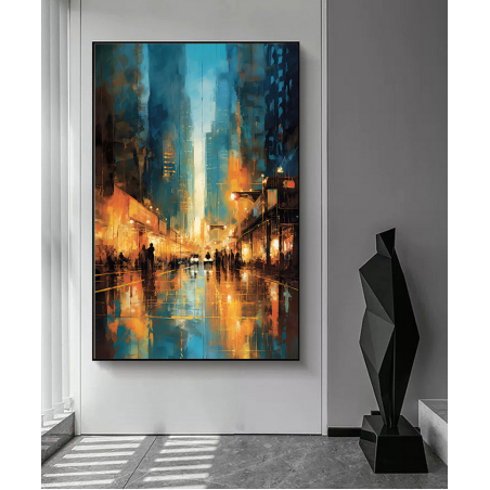 תמונה מיוחדת על בד כותנה לסלון או למשרד דגם 240622