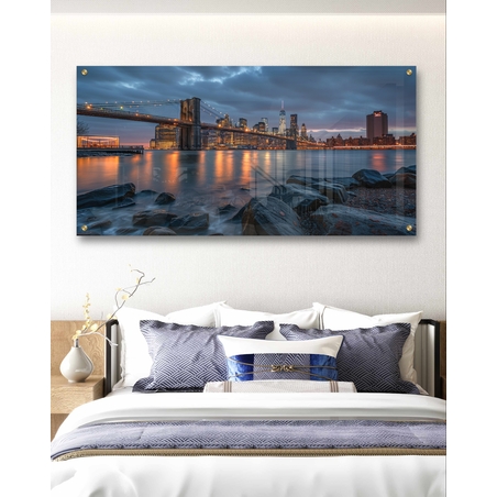 תמונת זכוכית לסלון או לחדר שינה 