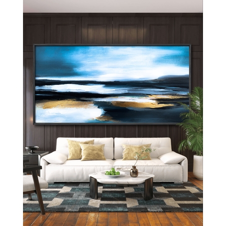 תמונת קנבס לסלון בסגנון אבסטרקט 