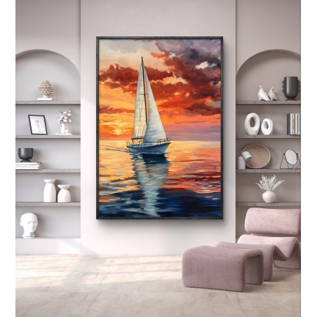 תמונת קנבס לסלון/חדר שינה / אורבני 