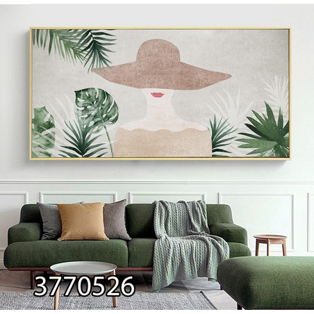 תמונת קנבס כותנה מעוצבת ממוסגרת לכניסה או לסלון דגם 3770526