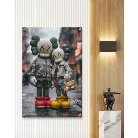 תמונת זכוכית בסגנון מודרני ועכשווי 