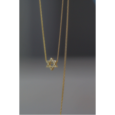 שרשרת תליון מגן דוד קטן
