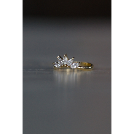 טבעת Galia יהלומי מעבדה