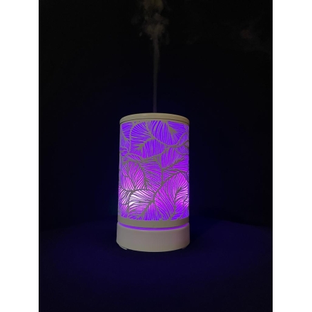 דפיוזר scentchips - מכשיר אדים קרים ריחני מנורת לילה דגם עלים