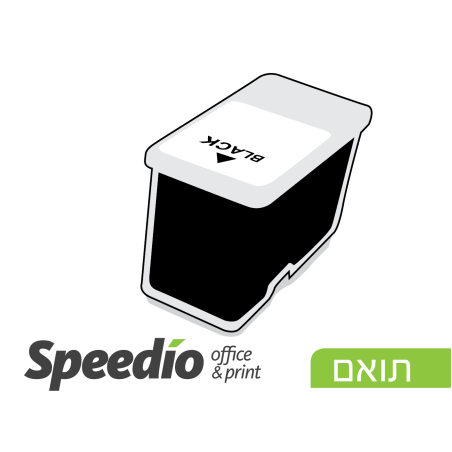 ראש דיו שחור תואם HP 121XL