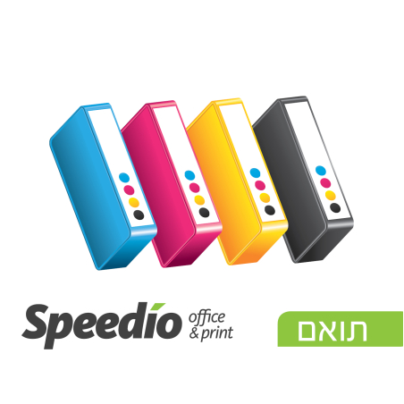 סט 4 ראשי דיו תואמים EPSON E0731/0732/0733/0734