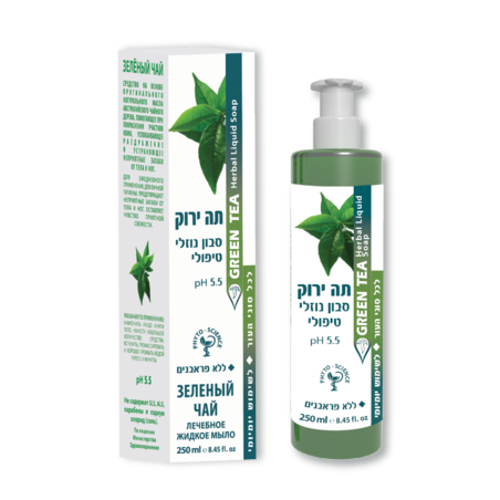 סבון נוזלי טיפולי תה ירוק