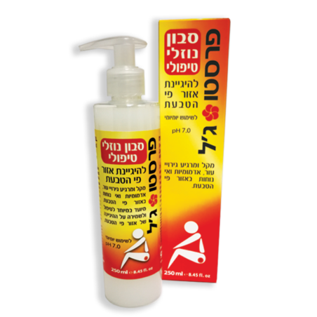 סבון נוזלי טיפולי פרסטו ג'ל