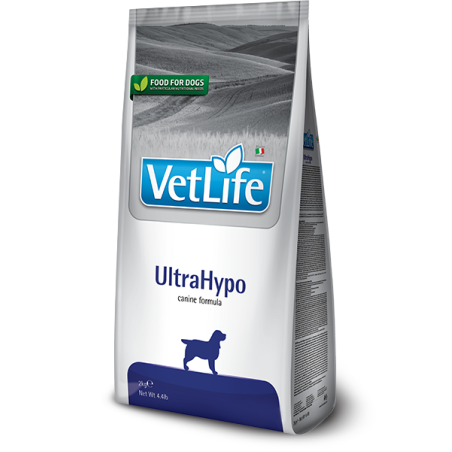 Vet Life Ultrahypo וט לייף אולטרה היפו מזון רפואי לכלב 2 ק