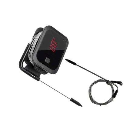 מד חום Bluetooth לבשר INKBIRD IBT-2X – כולל פרוב אחד לגריל, מעשנה וטאבון