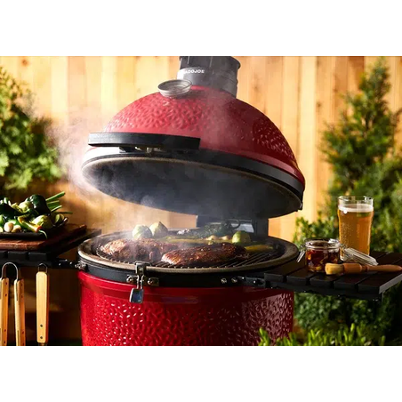 🔥 Kamado Joe Classic Joe II – גריל קמאדו קרמי 18 אינץ' עם Divide & Conquer®, Air Lift™ ו־Kontrol Tower®