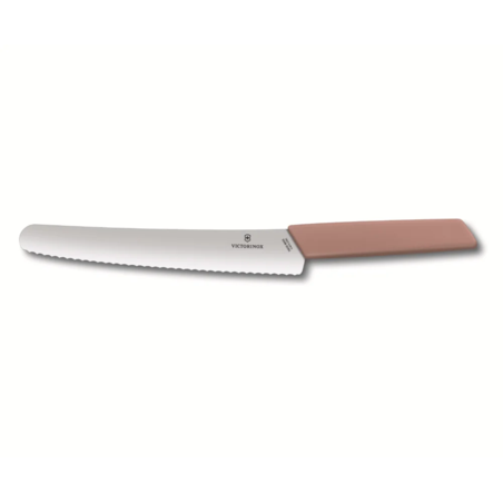 סכין לחם וקונדיטור Victorinox Swiss Modern משוננת 22 ס