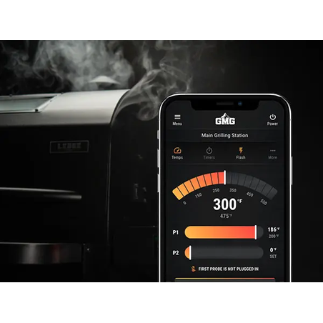 🔥 Green Mountain Grills LEDGE PRIME 2.0 – מעשנת פלט חכמה עם Wi-Fi, שני פרובים ו־AshVac