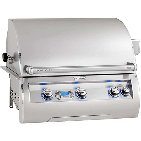 גריל בנוי דיגיטלי E660i Built-In Gas Grill | Everdure by Heston Blumenthal
