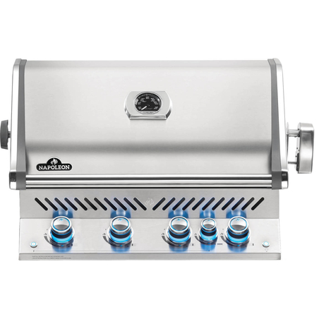 גריל גז מובנה Napoleon Prestige PRO 500BI IL | 4 מבערים + רוטיסרי | Built-In נירוסטה
