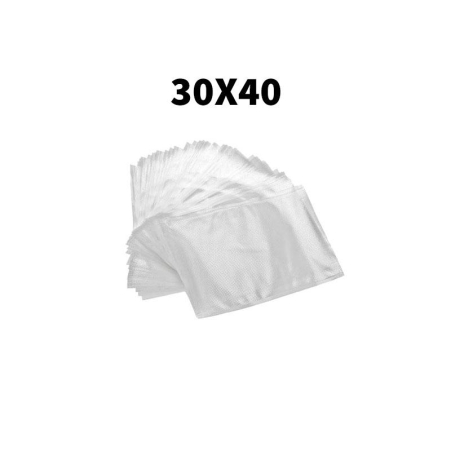 שקיות ואקום מחורצות במידה 40*30