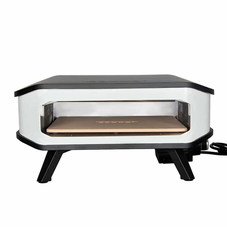 COZZE טאבון חשמלי 17 אינץ' – עד 450°C עם אבן אפייה ומד חום דיגיטלי