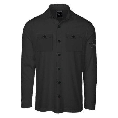 סווטשרט (OVERSHIRT (Velvet Lining- שחור