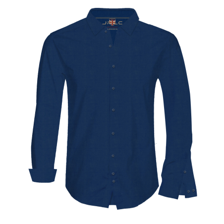 חולצת פישתן - נייבי