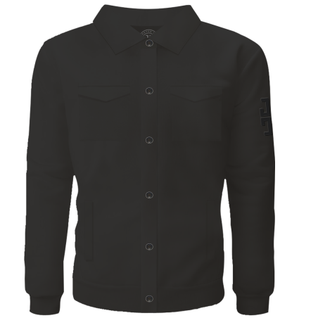 ג׳קט סטרץ׳ BOMBER עם כיסים- שחור