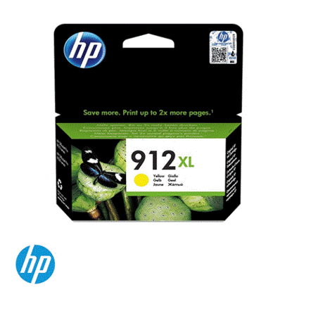 ראש דיו מקורי HP 912XL צהוב - כמות גדולה