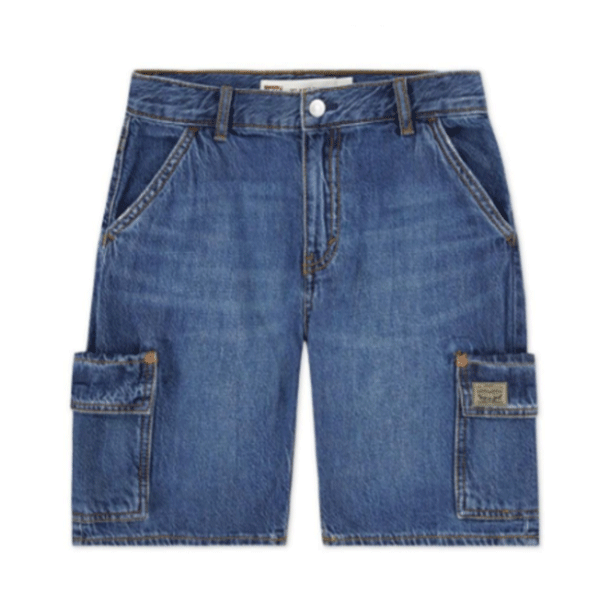 ג'ינס קצר לבנים LEVI'S