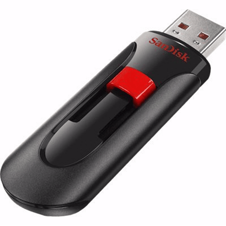 זיכרון נייד SANDISK GLIDE 64GB USB 3.0