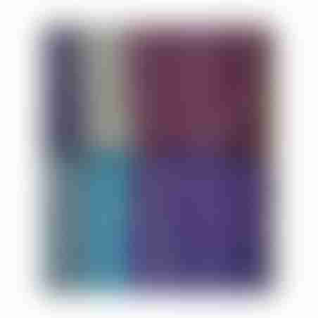 כאפיה מטפחת צעיף מרובע צבע אחיד חלק לורקס 12 יחידות 6 צבעים  שונים באריזה אחת 