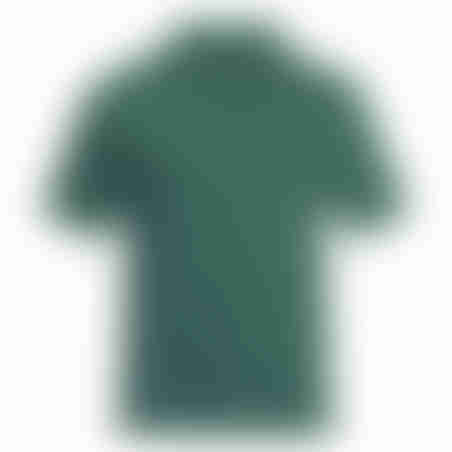 חולצת פולו קצרה עם כפתורים - ירוק אוליב
