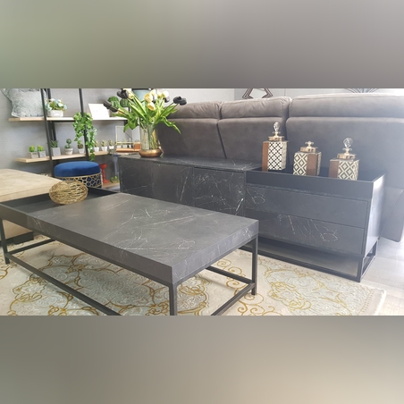 מזנון ושולחן שיש