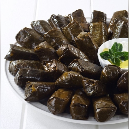 מגש עלי גפן עם ציזיקי