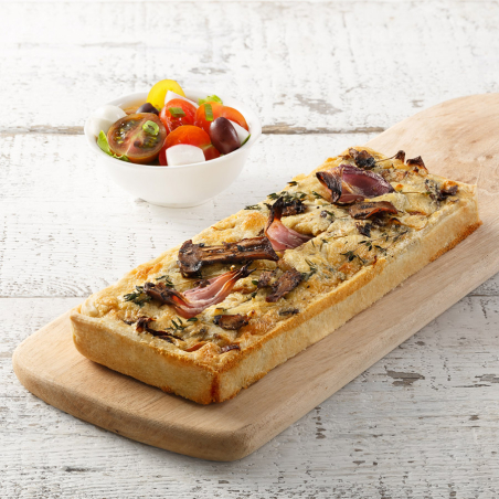 סטריפ קיש פטריות בצל