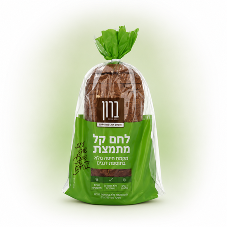 לחם קל מחמצת דגנים