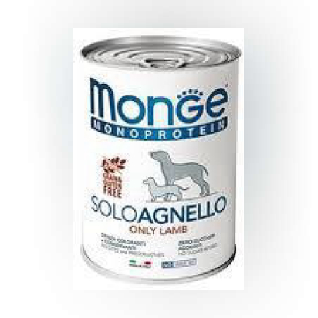 מונג' מונו פרוטאין כבש לכלב 400 גרם