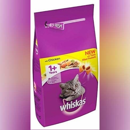 אוכל לחתולים ויסקאס אדולט עוף 7 ק