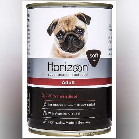 הורייזן - Horizon שימורים לכלבים בטעם בקר 400 ג'
