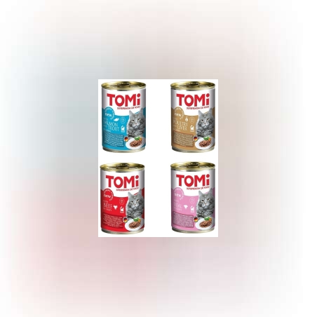 מזון לחתול TOMI 400 גרם